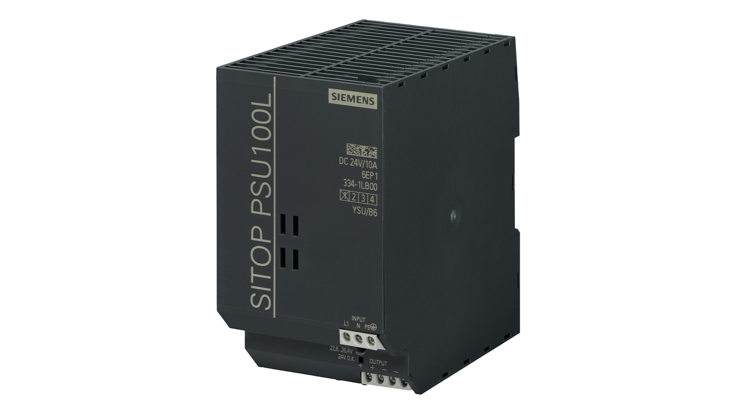 Siemens Stromversorgung SITOP PSU100L/1AC/DC24V/10A, 6EP1334-1LB00