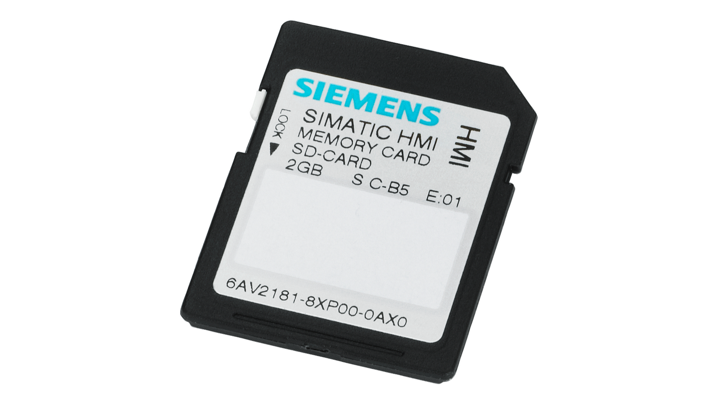 Siemens IS Speicherkarte, 6AV2181-8XP00-0AX0