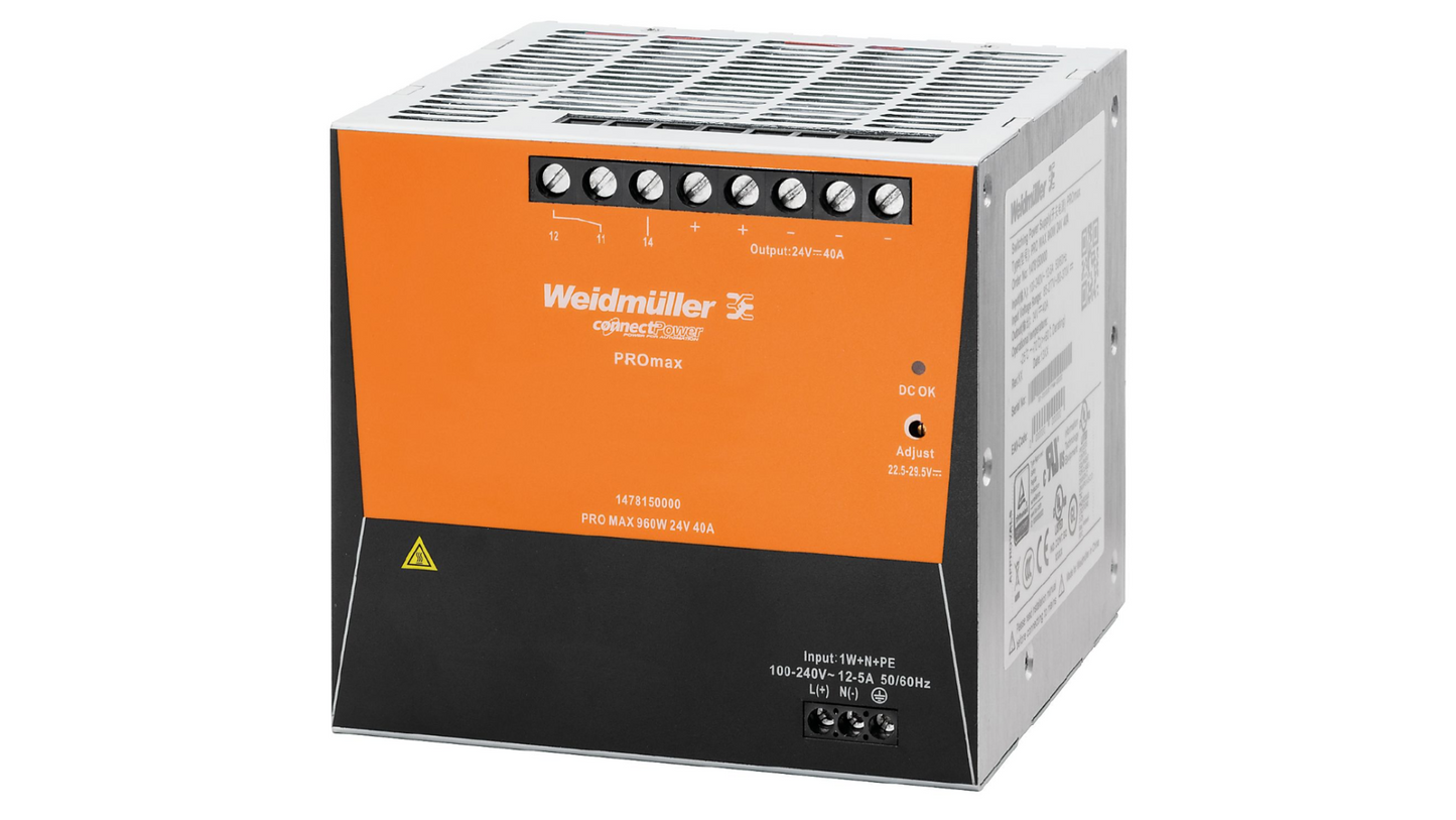 Weidmüller Schaltnetzgerät, PRO MAX 960W 24V 40A