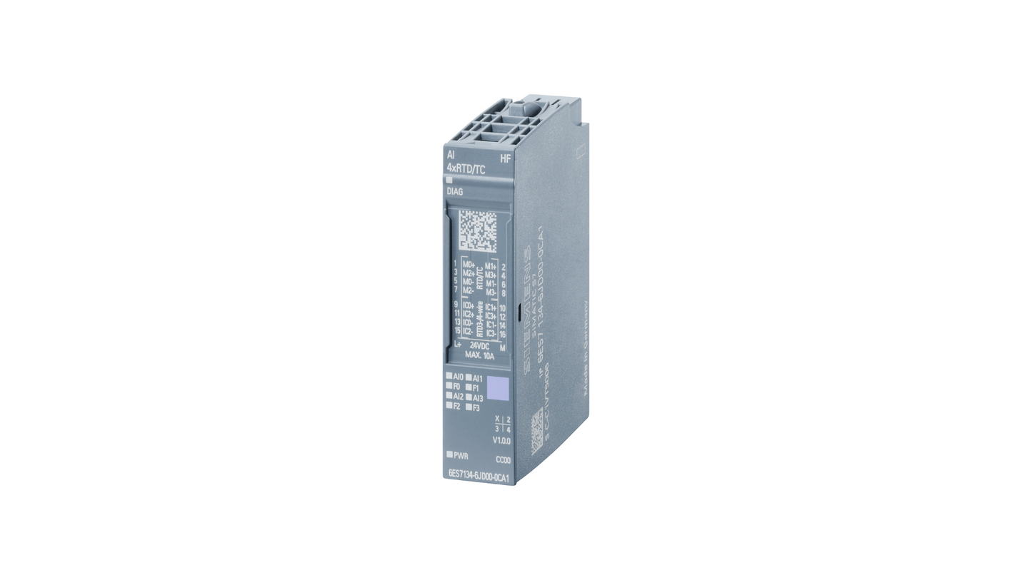 Siemens ET 200SP analoges Eingangsmodul, 6ES7134-6JD00-0CA1