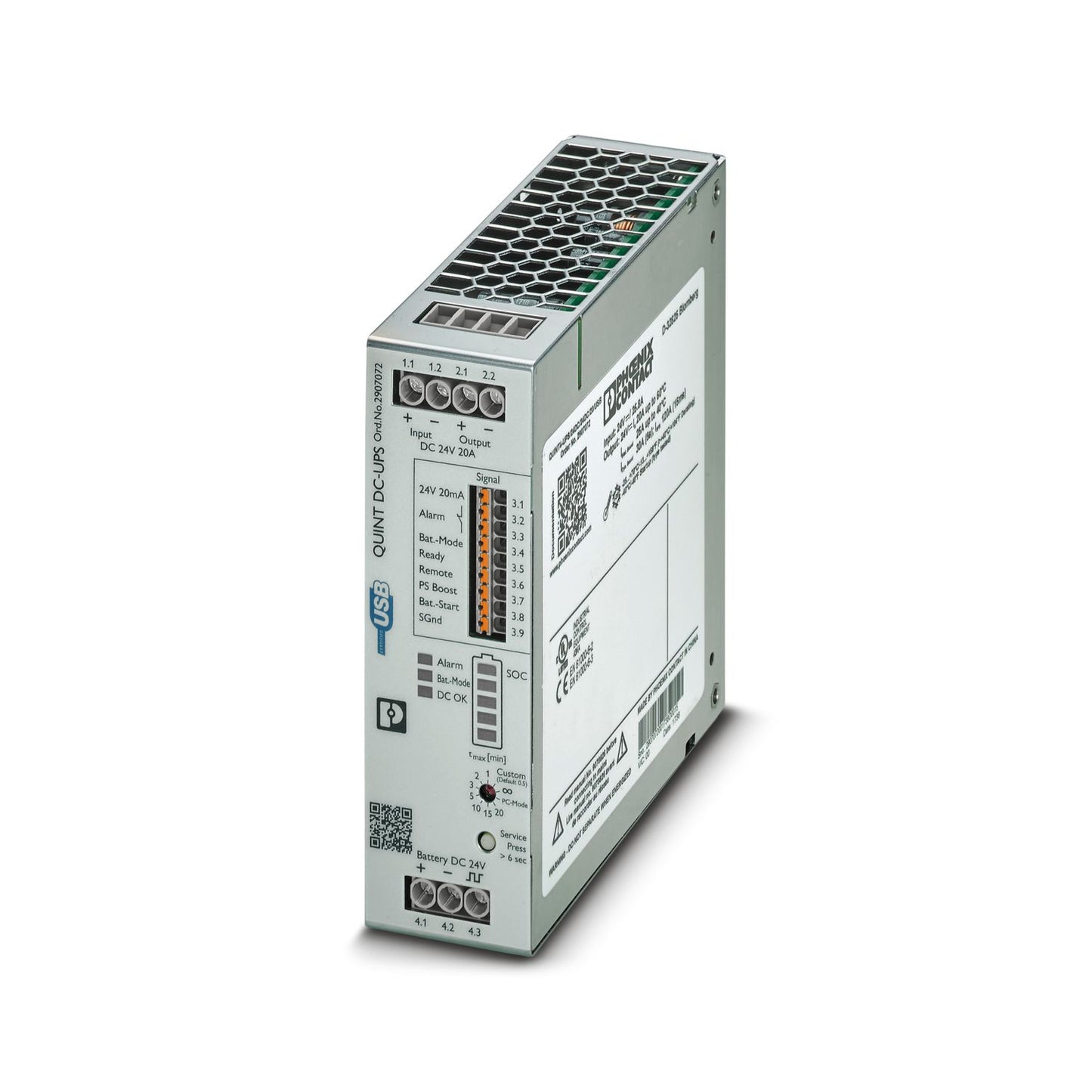 PHOENIX Contact Stromversorgung, QUINT4-UPS/24DC/24DC/20/USB