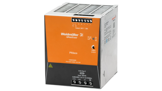 Weidmüller Schaltnetzteil PRO ECO3 480W 24V 20A