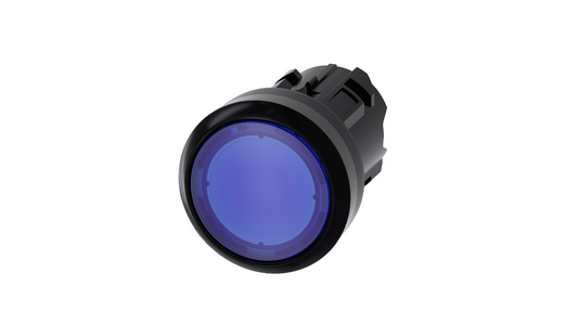 Siemens Leuchtdrucktaster blau,  3SU1001-0AB50-0AA0