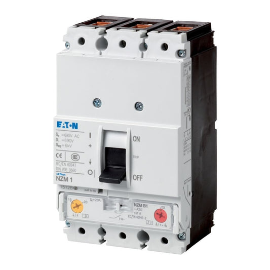 EATON Leistungsschalter 3p,Anlagen/Kabelschu NZMN1-A100